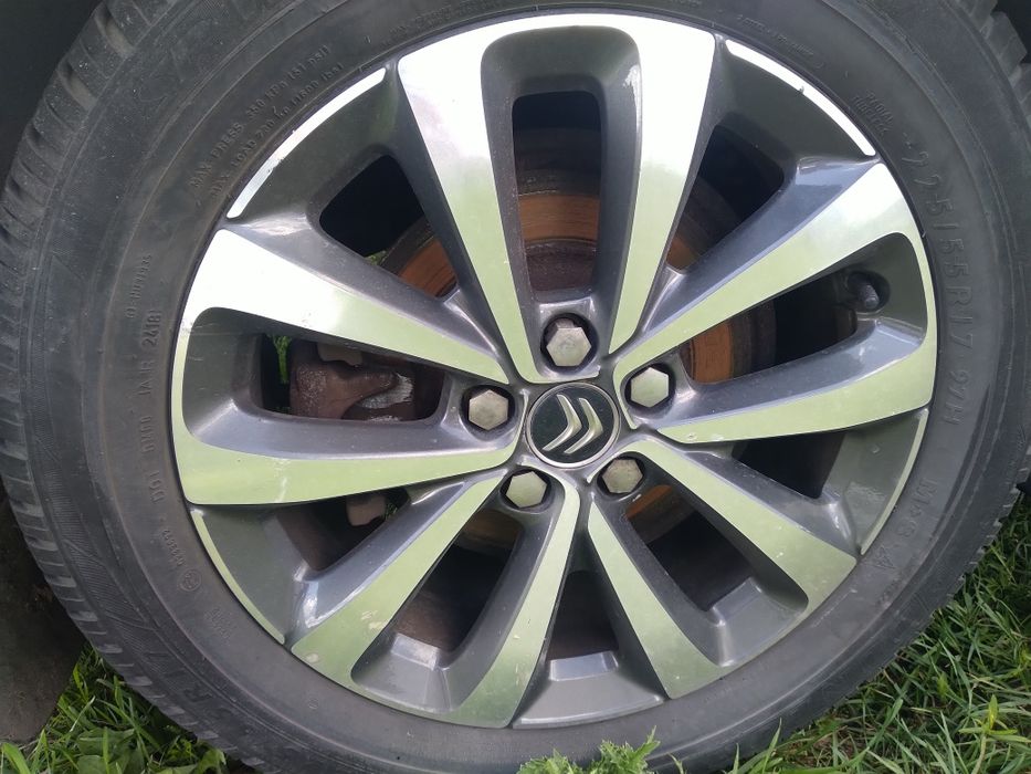 Felgi aluminiowe 17cali 5x108 citroen c5 x7 lll generacja