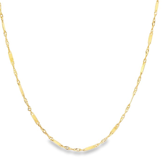 Złoty łańcuszek 45cm