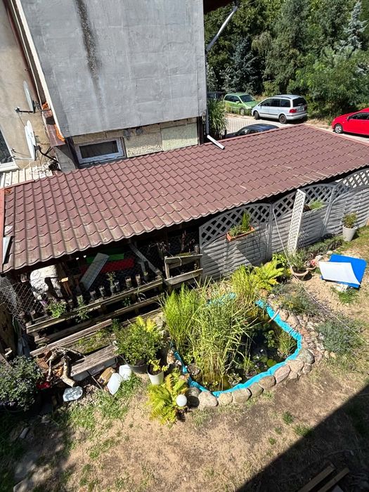 Dach wiaty samochowowej 9 mx3,4 m
