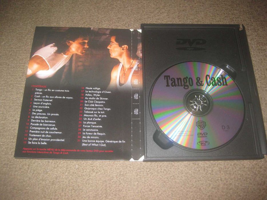 DVD "Tango e Cash" com Sylvester Stallone/Snapper
