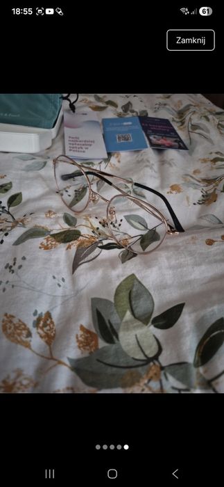 Okulary złote oprawki firmoo nowe