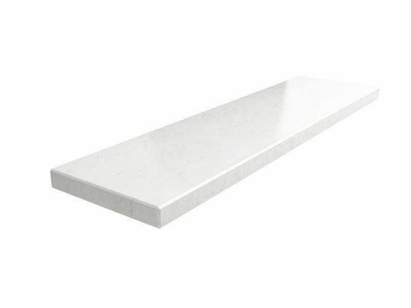 Parapety wewnętrzne narożny 211/111/24cm konglomerat kwarcowy 2 cm