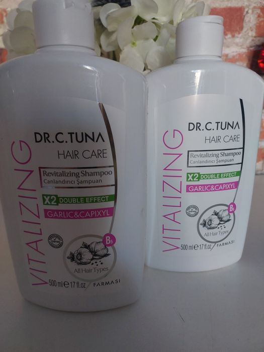 Szampon Farmasi Dr.Tuna czosnkowy x2