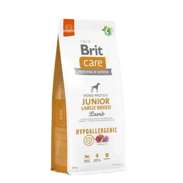Сухий корм для собак Brit Care Junior Large Breed Lamb ягня 12 кг