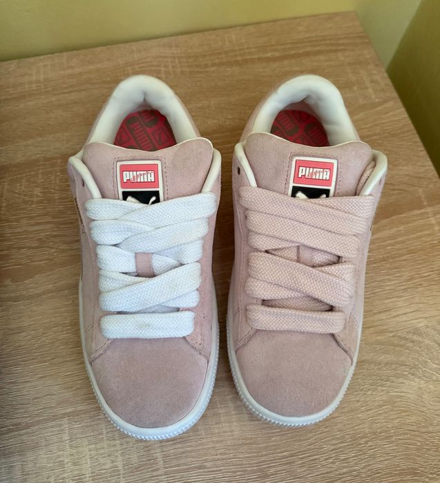 Рожеві кеди Puma Suede XL (“Whisp of Pink & Passionfruit”).