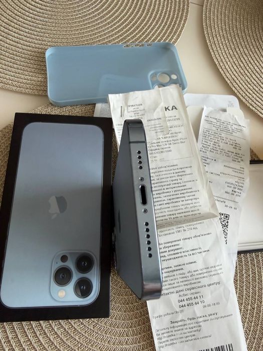 iPhone 13 Pro Max 128GB Sierra Blue, Neverlock