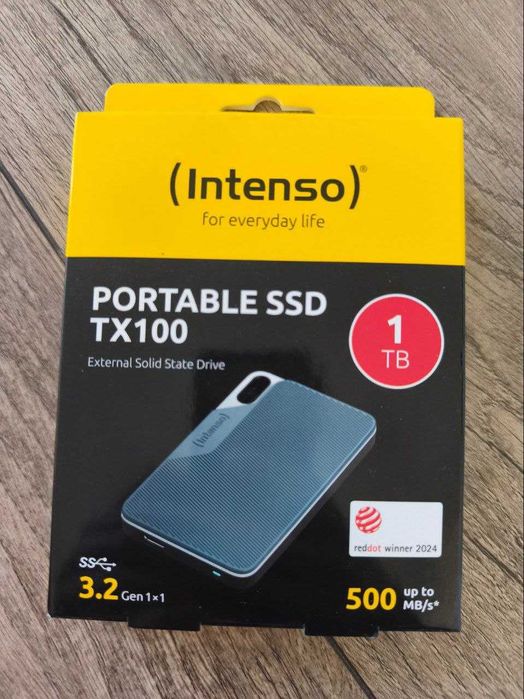 Intenso TX100 Portable SSD 1 TB nowy dysk zewnętrzny