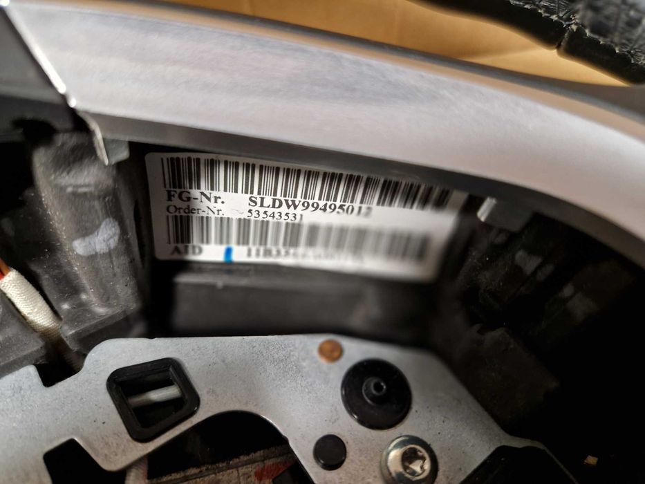 Kierownica skórzana multifunkcja BMW 5 F11