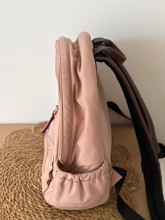 Mochila TOUS, nylon, rosa-nude