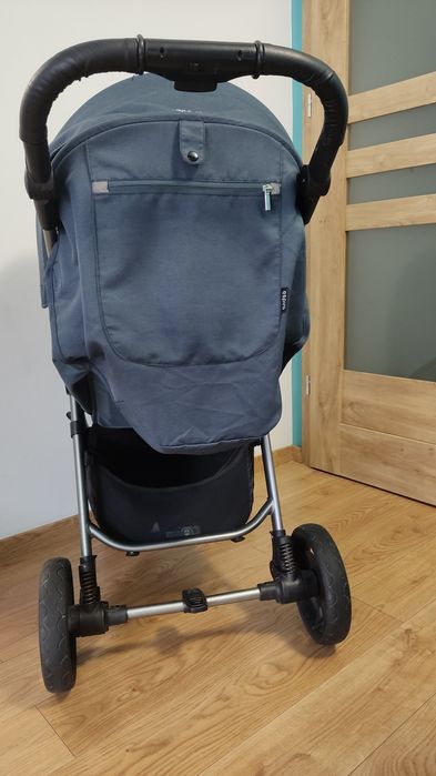 Wózek spacerowy z amortyzatorami 9kg Espiro Wave Navy Blue