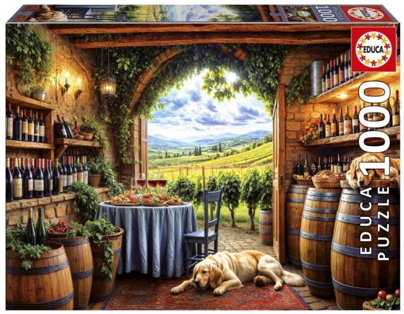 Puzzle 1000 Domowa spiżarnia pudełko,270x55 mm
