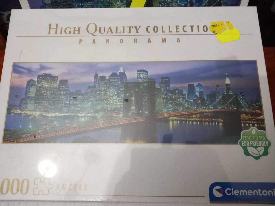 Puzzle Clementoni 1000 peças NOVO com 50% de desconto