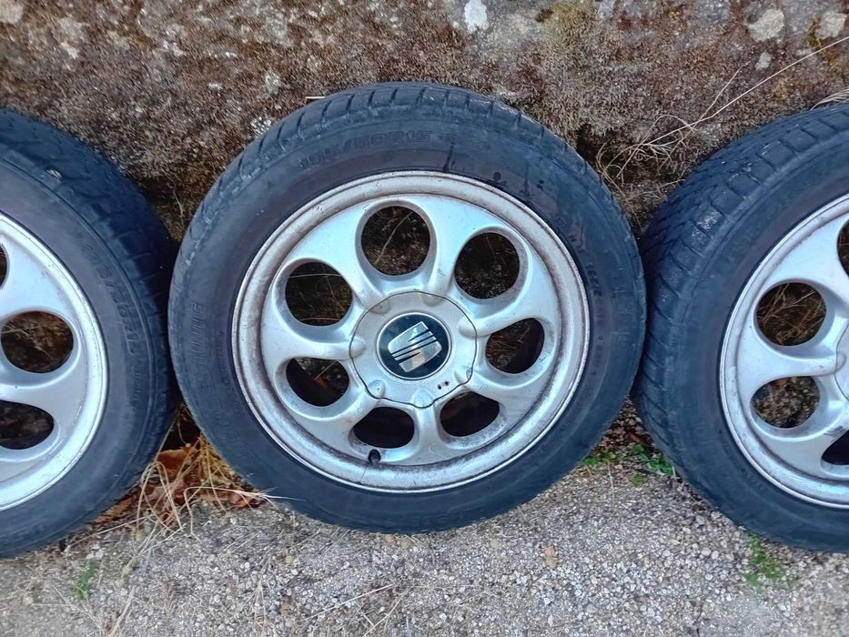 Jantes c/pneus 15 5x100