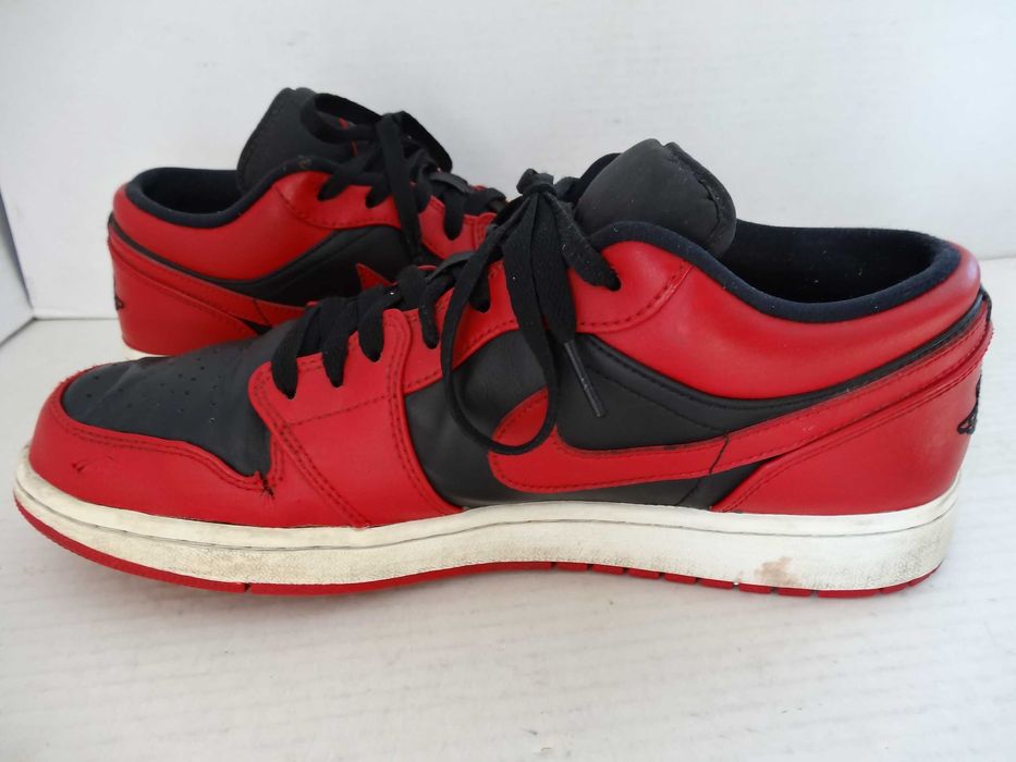 Buty NIKE AIR JORDAN 1 LOW roz 46 Skóra Sportowe