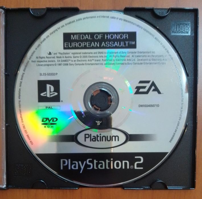 Jogo Medal of Honor - European Assault, para Playstation 2 PS2