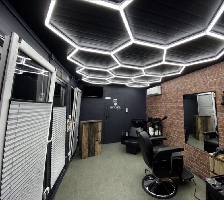 Gotowy! Pawilon Salon Fryzjerski Kosmetyczny Barberski Biurowy 7x3m Kontener - Widok 2