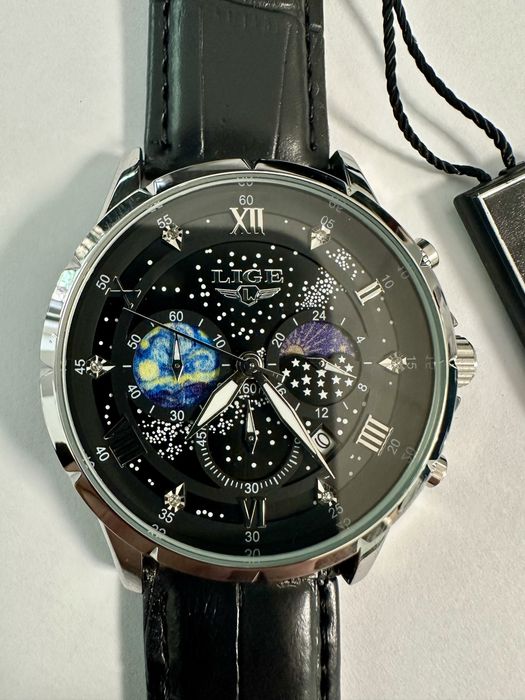 Zegarek męski LIGE Nowy