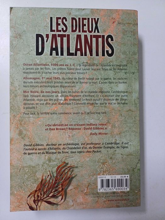 David Gibbins - Les dieux d'atlantis