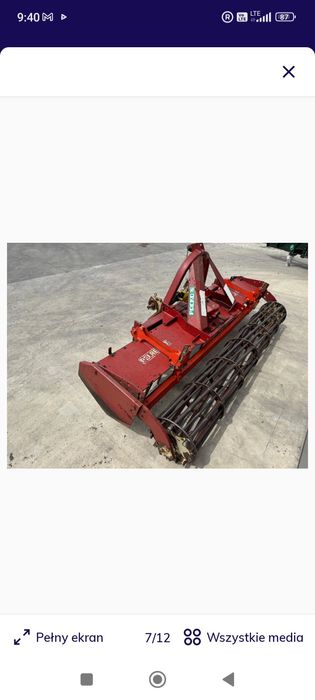 Belrecolt HRB 300 Brona aktywna wirowa 3m