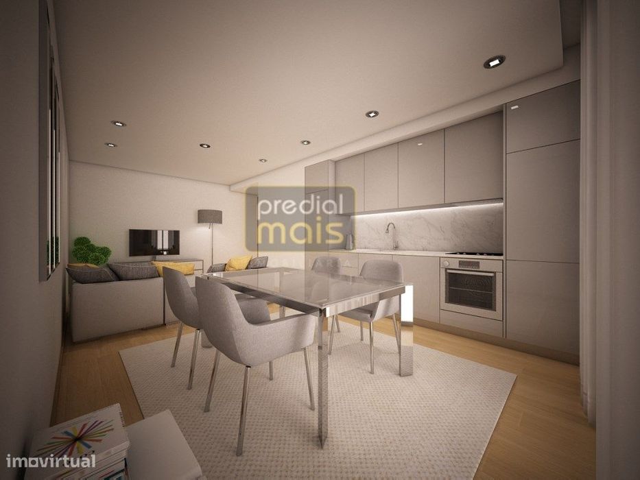 Apartamento T1+1 c/ Terraço - Totalmente Renovado — Esmeriz E Cabeçudos, Braga