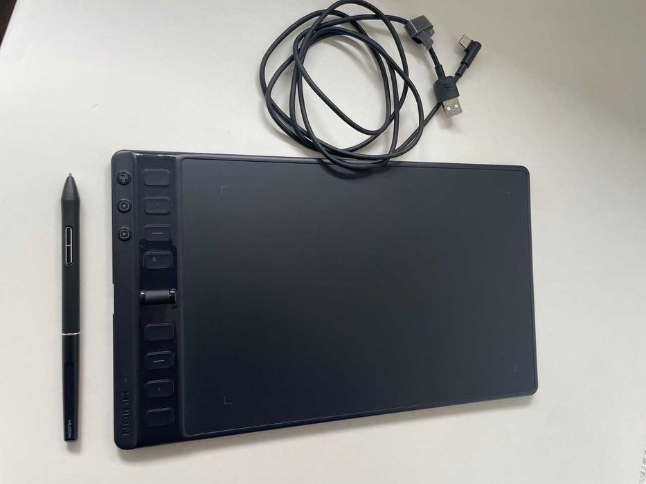 Huion Inspiroy 2 M H951P e caneta Huion Slim Pen PW550S
