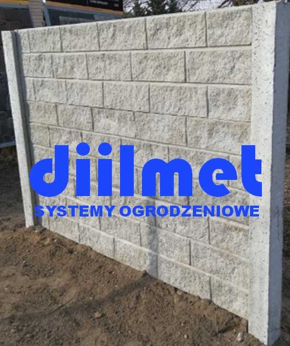 Panele ogrodzeniowe fi 4/ 150 /250  + podmurówka + słupek   PROMOCJA