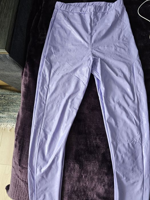 Вінілові лілові лосіни S