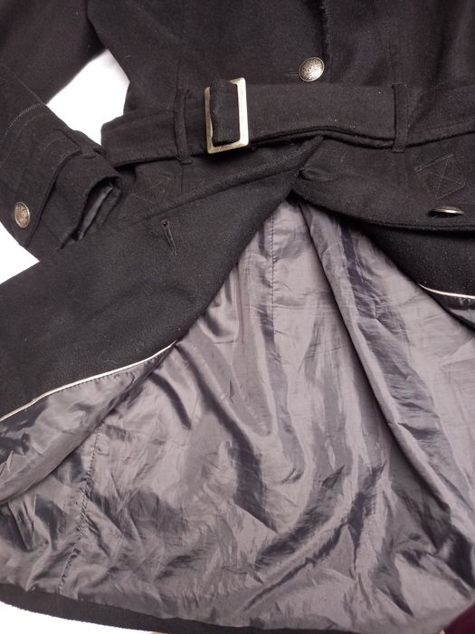 Plaszcz damski czarny 38