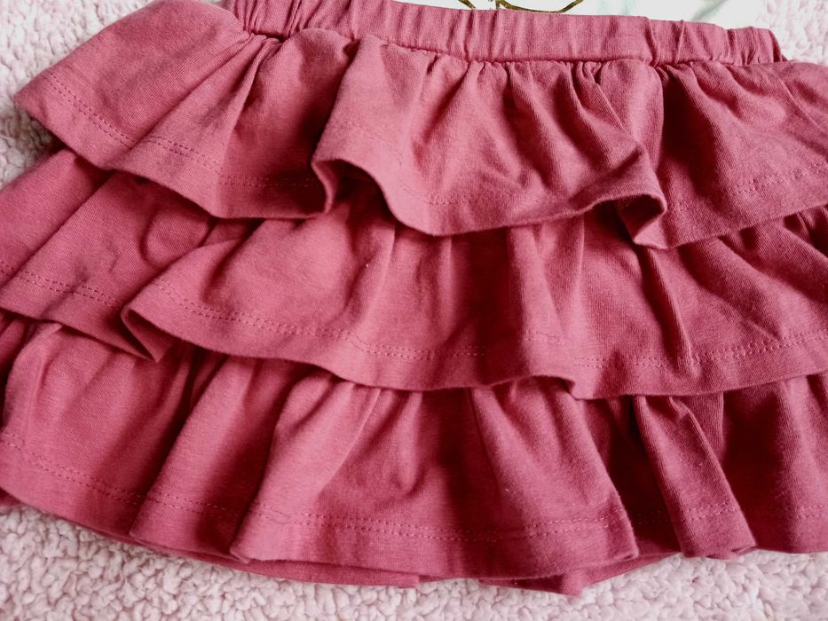 Sukienka Minnie Disney świąteczna falbanki r. 80
