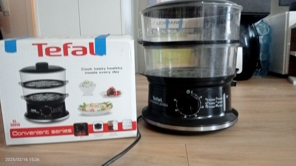 Tefal parownice.