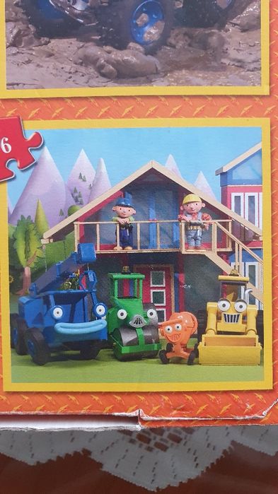 Puzzle Bob Budowniczy 4 obrazki