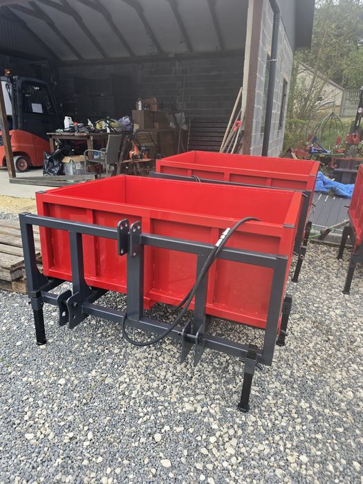 Skrzynia z kiprem hydraulicznym 1.5m/1.8m