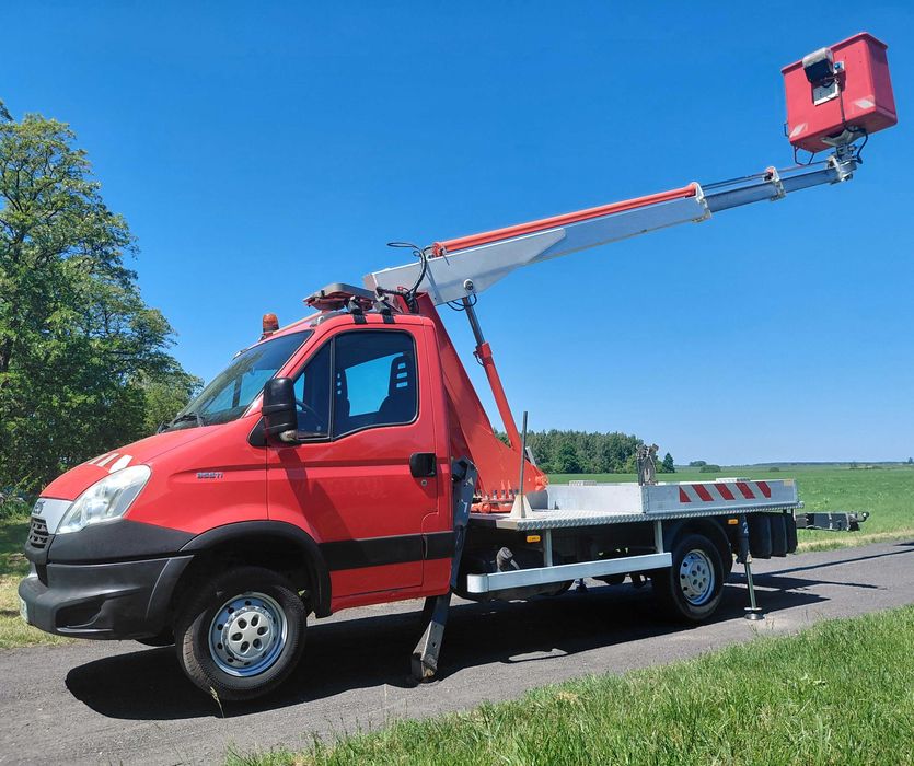 IVECO DAILY Multitel 160 ALU podnośnik koszowy, zwyżka, 16m, isoli,gsr