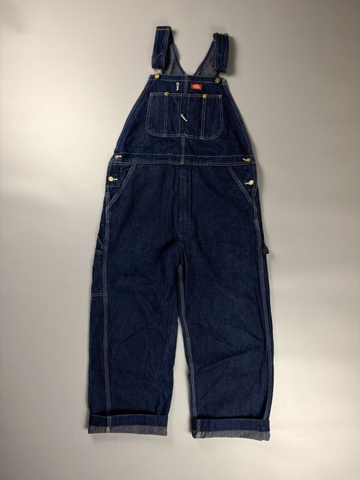 Джинсовий комбінезон Dickies Indigo Bib Overall Workwear Streetwear W36 L30