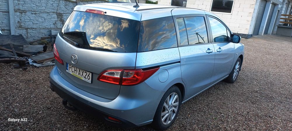 Klapa zderzak lampa mazda 5 cw 40B