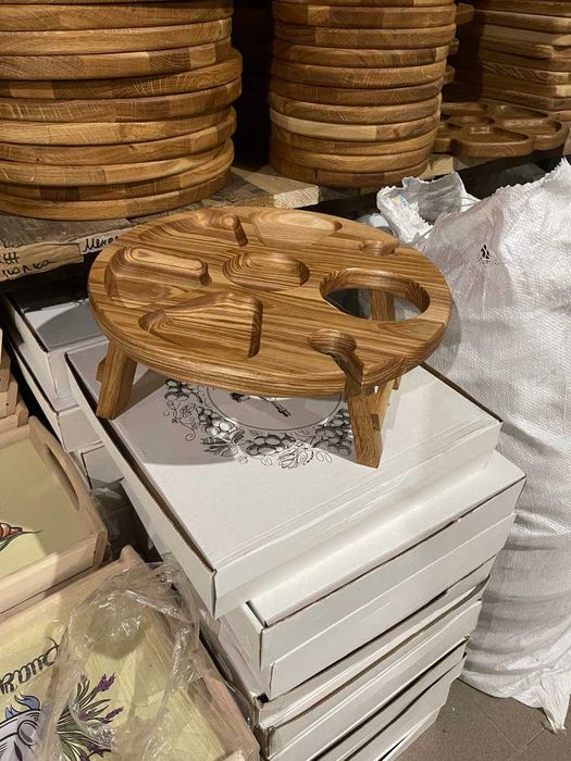 Винні столики на любий смак Менажниця стіл 8 варіантів