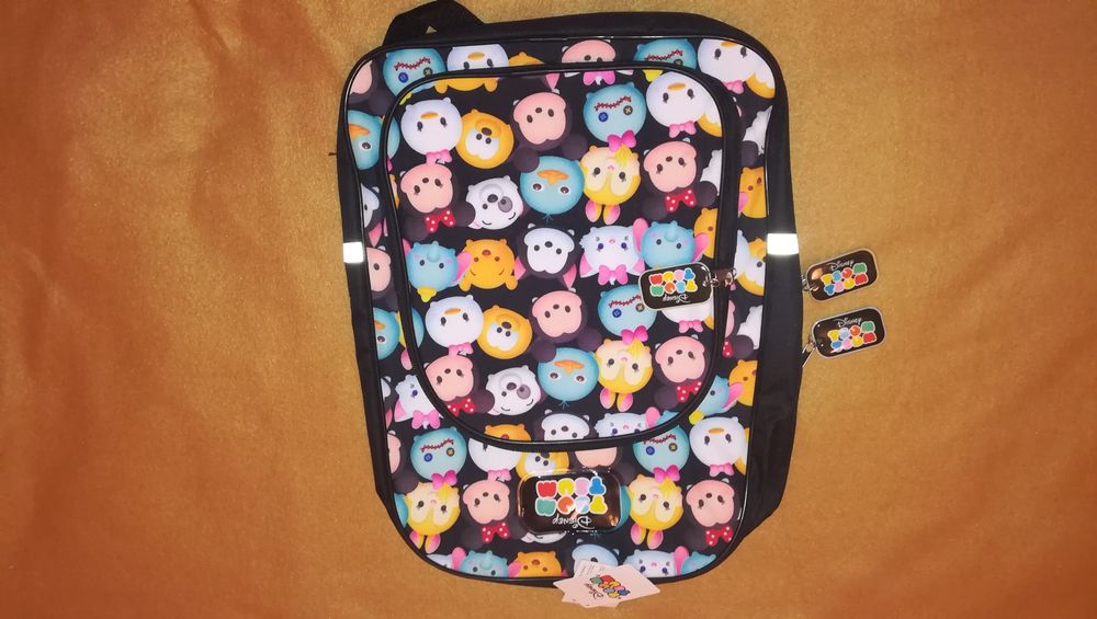 Artigo NOVO - Mochila Grande Disney Tsum Tsum