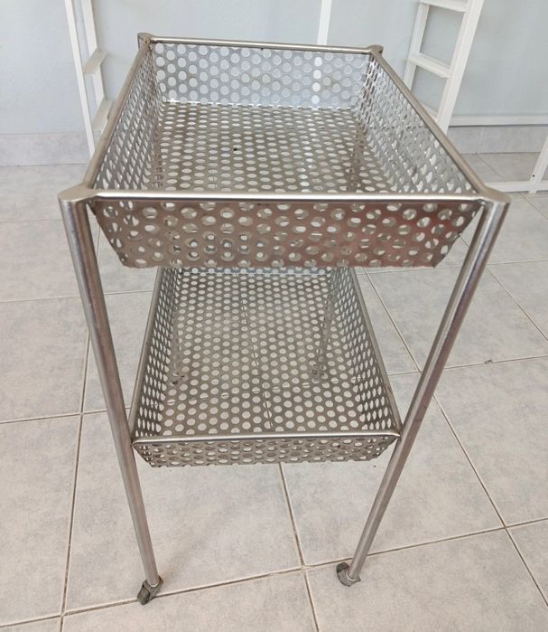 Carrinho multiusos inox
