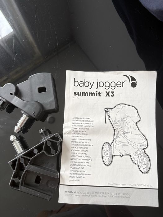 Gondola baby jogger summit x3 + adaptery