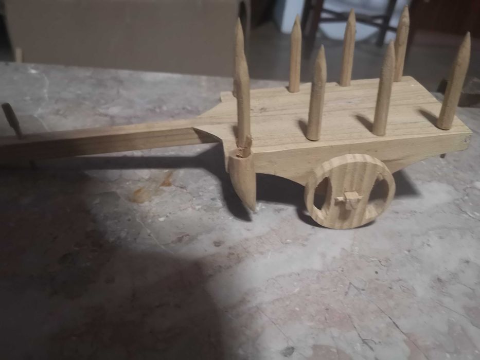 peças de artesanato ligadas à agricultura