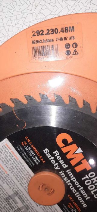 レズミルズ【RPM No 52】CD DVD コリオ3点セット Пильный диск по дереву CMT 230х30х48z (292.230.48M): 1 553 грн