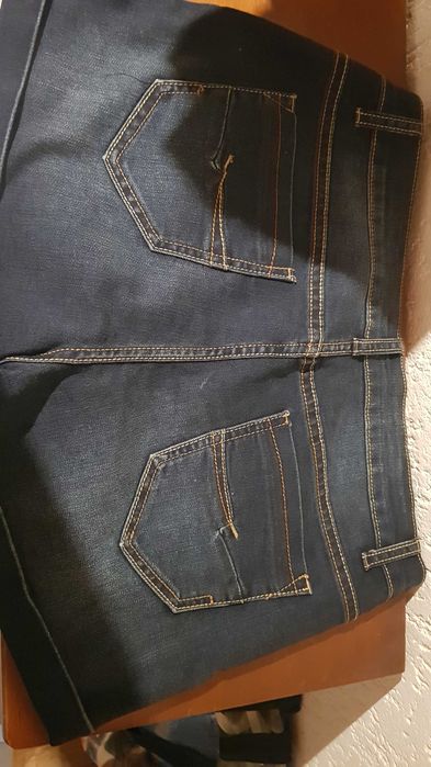 calções ganga senhora algodão e elastano. T44