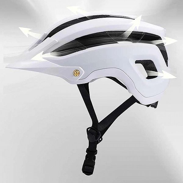 Kask rowerowy MTB Wozinsky lekki L - czarno-biały