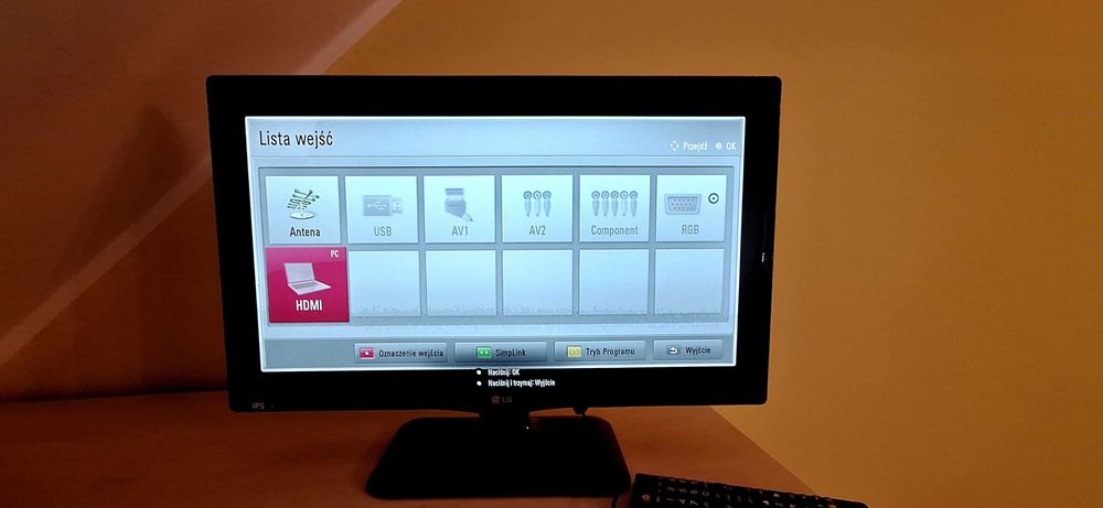Monitor do komputera lub dekodera tv