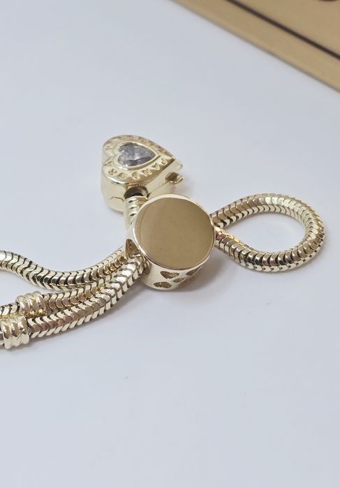 Złoty charms możliwość graweru próba 585 14k