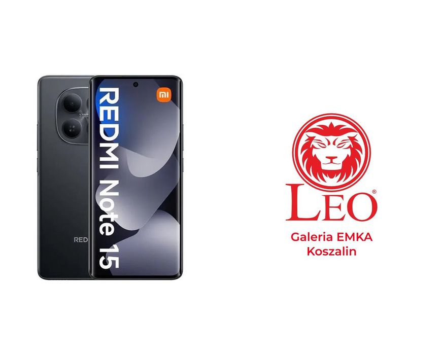 Telefon Redmi Note 15 8/256GB NOWY / FV23% / POLSKA / niebieski
