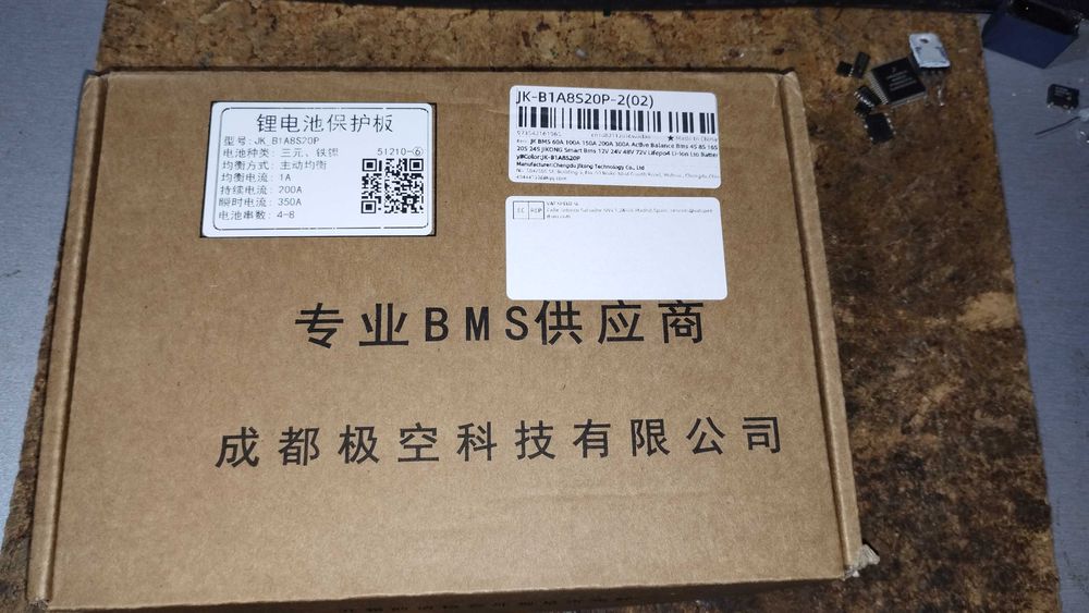 BMS Jikong БМС 200а 3S-8S. B1A8S20P, B2A8S20P. В наявності