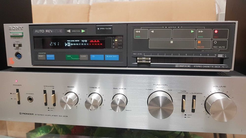 Кассетная дека Sony TC-V 7 Auto Reverse made in Japan