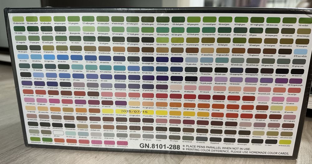 Guangna 288 акрилові маркери