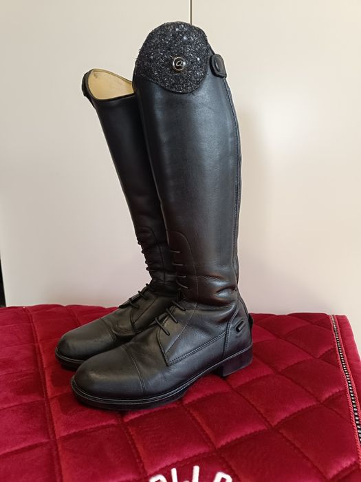36 slim Oficerki jeździeckie junior QHP